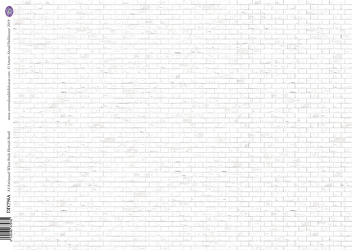 [ SADDIY796A ] Streets Ahead Dollshouse A3 Baksteen Vlaams verband 30x40cm