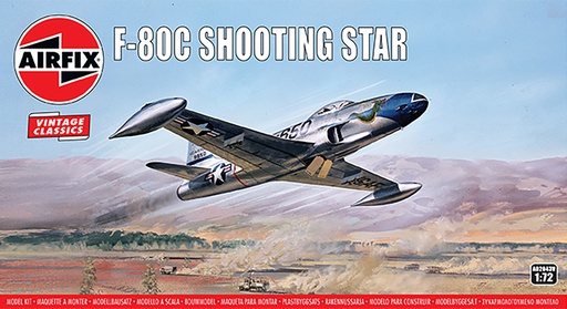 [ AIRA02043V ] Lockheed F-80C shooting star 1/72
