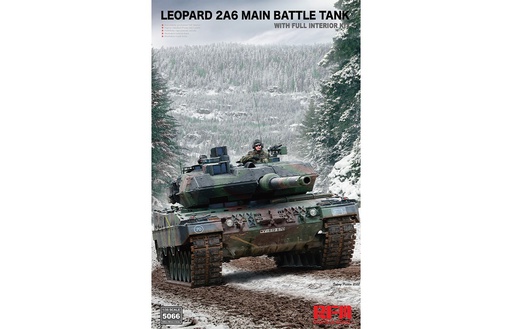 [ RFM5066 ] Ryefield model Leopard 2A6 main battle tank with full interior kit