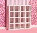[ SAD4933 ] Streets Ahead Dollshouse Witte Display Kast