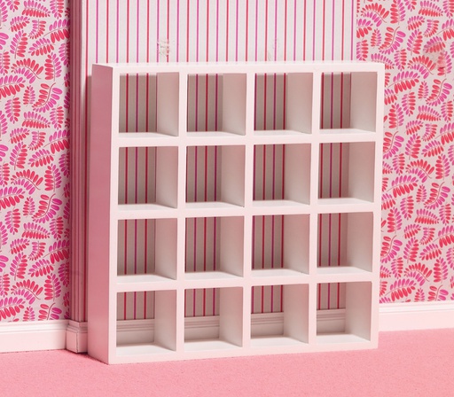 [ SAD4933 ] Streets Ahead Dollshouse Witte Display Kast
