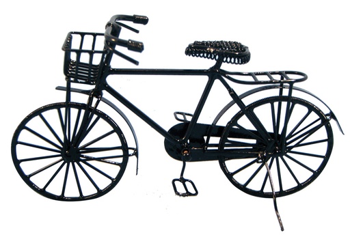 [ SADDF526 ] Streets Ahead Dollshouse Zwarte Fiets