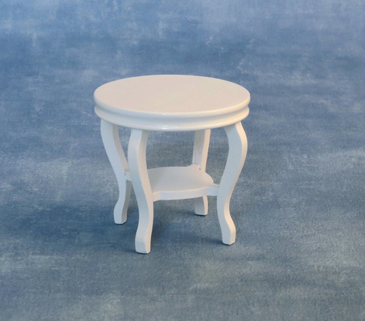 [ SADDF77612 ] Streets Ahead Dollshouse Wit Rond Tafeltje