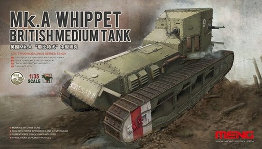 [ MENGTS-021 ] Meng british medium tank mk.A Whippet  1/35