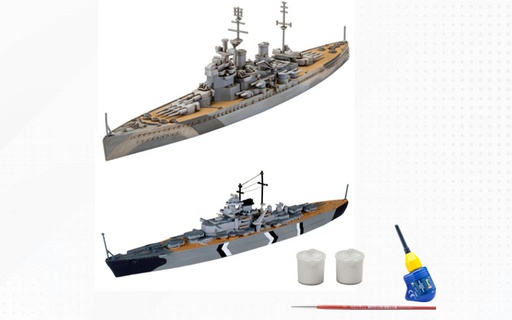 [ RE05668 ] Revell First diorama set - bismarck battle 1/1200