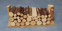 [ SADD2318 ] Streets Ahead Dollshouse Hout Stapel 10x5cm