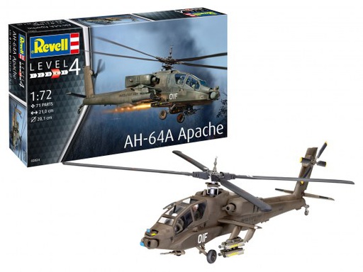 [ RE03824 ] Revell AH-64A apache 1/72