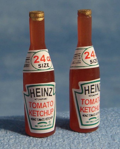 [ SADD1483 ] Streets Ahead Dollshouse 2 Flessen Ketchup