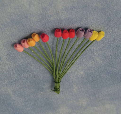 [ SADD87130 ] Streets Ahead Dollshouse Tulpen 12stuks