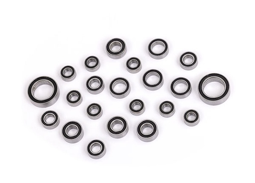 [ TRX-9745X ] Traxxas  Ball bearing set, black rubber sealed, complete (3x6x2.5mm (8), 5x8x2.5mm (4), 4x8x3mm (4), 8x12x3.5mm (2), 3.5x7x2.5mm (4)) - trx9745x