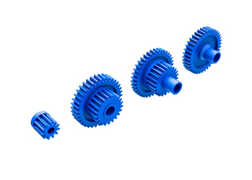 [ TRX-9776X ] Traxxas  Gear set, transmission, speed (9.7:1 reduction ratio)/ pinion gear, 11-tooth - trx9776x