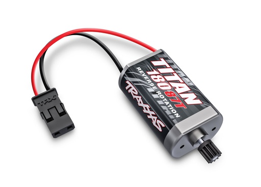 [ TRX-9775 ] Traxxas Motor, Titan® 87T (87-turn, 180 size)/ pinion gear, 11-tooth (metal) - trx9775