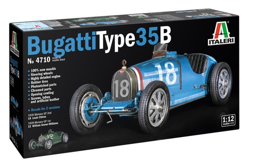 [ ITA-4710S ] Italeri Bugatti Type35B