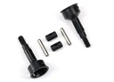 [ TRX-9753 ] Traxxas Stub axle, front (2)/ cross pins (2)/ drive pins (4) - trx9753