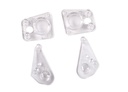 [ TRX-9719 ] Traxxas Lenses, headlight (2), tail light (2) (fits #9710 body) - trx9719