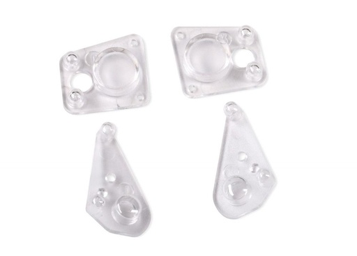 [ TRX-9719 ] Traxxas Lenses, headlight (2), tail light (2) (fits #9710 body) - trx9719