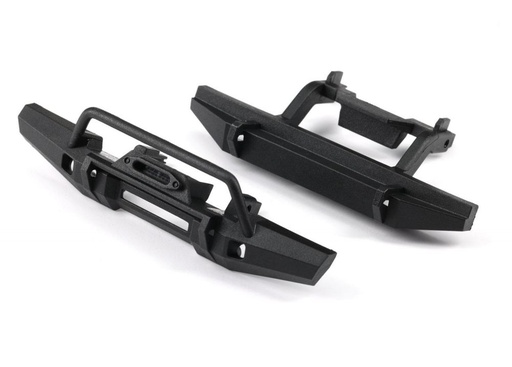 [ TRX-9734 ] Traxxas Bumper, front (1)/ rear (1) - trx9734