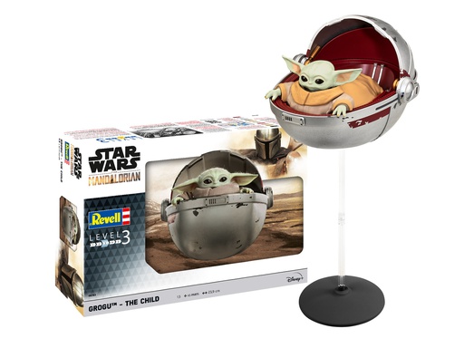 [ RE06783 ] Revell Star Wars The Mandalorian Grogu - The Child 1/3