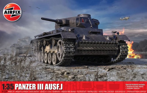 [ AIRA1378 ] Airfix Panzer III Ausf.J 1/35