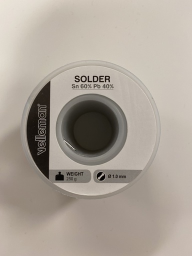 [ VELSOLD250G ] Soldeersel 1mm - 250gr
