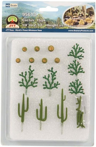 [ JTT95613 ] Cactus HO-scale  1/87 15pcs
