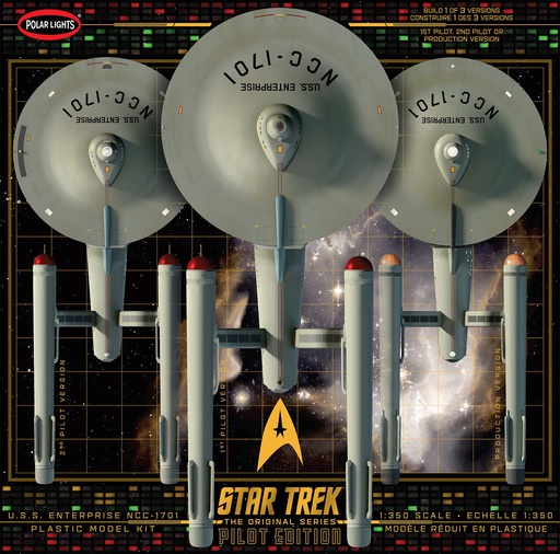 [ POL993 ] Polar Lights Star Trek TOS USS Enterprise 1/350