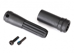 [ TRX-8556 ] Traxxas  Driveshafts, center front/ 4mm screw pin (1)/ 3x10 CS (1) - trx8556
