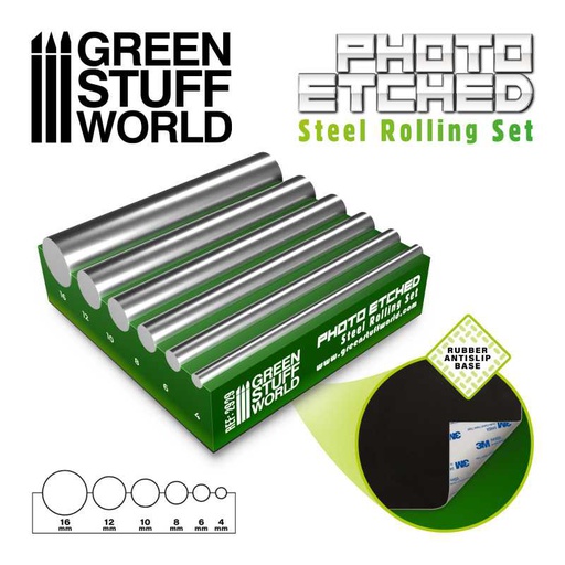 [ GSW2929 ] Green stuff world Photo Etched Rolling Set