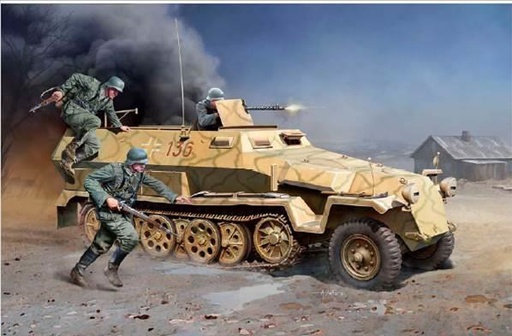 [ AC13540 ] Academy Sd.Kfz.251/1 Ausf.C 1/35