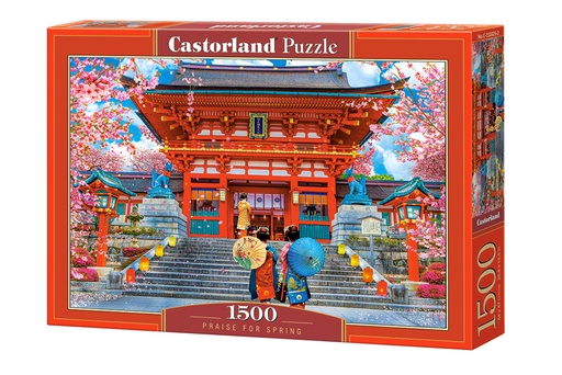 [ CASTOR152025 ] Castorland puzzle praise for Spring (1500 stukjes)