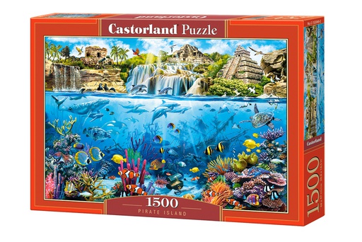 [ CASTOR152049 ] Castorland puzzle Pirate Island (1500 stukjes)