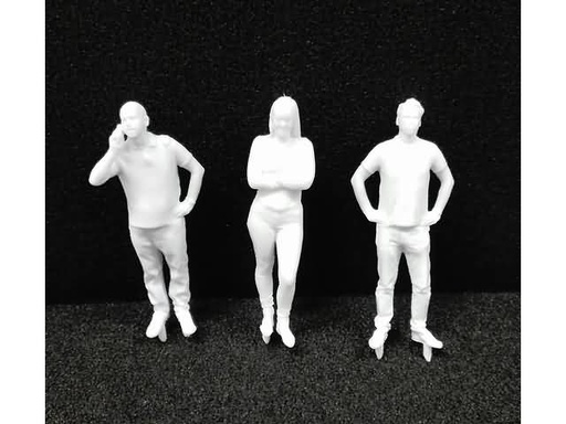 [ ISS100099 ] figuren 1/25 3 stuks