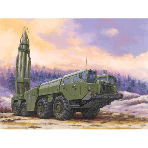 [ HB82939 ] Hobbyboss Soviet (9p117M1) launcher with R17 rocket of 9K72 missile complex "elbrus" (scud B) 1/72
