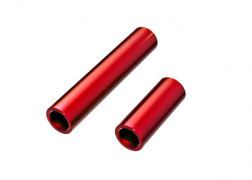 [ TRX-9752-RED ] Traxxas  Driveshafts, center, female, 6061-T6 aluminum (red-anodized) (front & rear) (for use with #9751 metal center driveshafts) - TRX9752-red