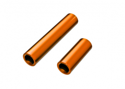 [ TRX-9752-ORNG ] Traxxas Driveshafts, center, female, 6061-T6 aluminum (orange-anodized) (front & rear) (for use with #9751 metal center driveshafts) - TRX9752-orng