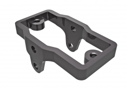 [ TRX-9739-GRAY ] Traxxas  Servo mount, 6061-T6 aluminum (dark titanium-anodized) - TRX9739-gray