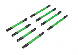 [ TRX-9749-GRN ] Traxxas  Suspension link set, 6061-T6 aluminum (green-anodized) (includes 5x53mm front lower links (2), 5x46mm front upper links (2), 5x68mm rear lower or upper links (4)) - TRX9749GRN