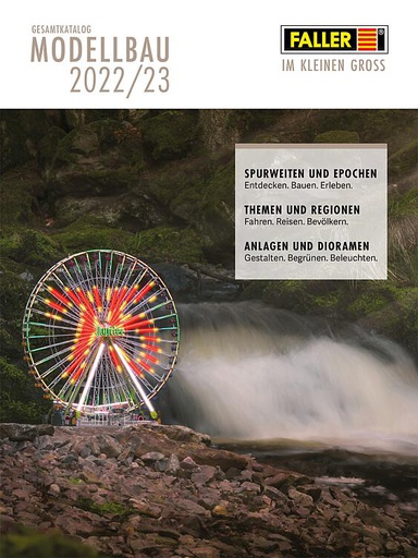 [ FAL190909 ] Faller Catalogus 2022/2023 Engels