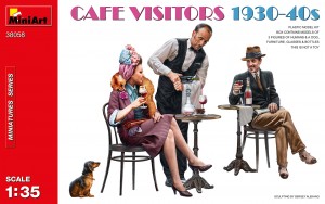 [ MINIART38058 ] Miniart cafe visitors 1930-40s  1/35
