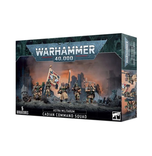 [ GW47-09 ] Astra Militarum: CADIAN COMMAND SQUAD