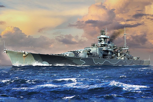 [ TRU06737 ] Trumpeter german scharnhorst battleship 1/700