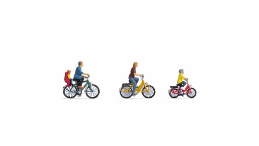 [ NO15909 ] Familie op Fietstocht
