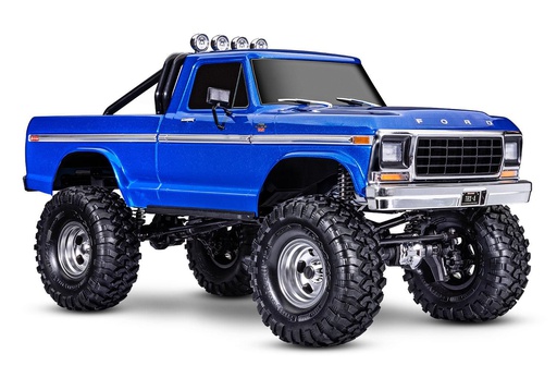 [ TRX-92046-4BLUE ] Traxxas TRX-4 Ford F-150 Truck 1979 High Trail Edition - Blue - TRX92046-4BLUE