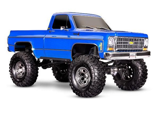 [ TRX-92056-4BLUE ] Traxxas TRX-4 Chevrolet K10 Cheyenne High Trail Edition - Metallic BLUE - TRX92056-4BLUE