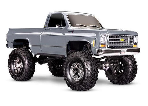 [ TRX-92056-4SLVR ] Traxxas TRX-4 Chevrolet K10 Cheyenne High Trail Edition - Metallic Silver - TRX92056-4SLVR