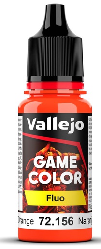 [ VAL72156 ] Vallejo game color fluorescent Orange 18ml