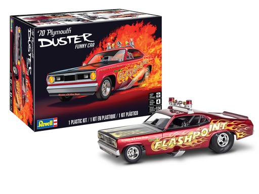 [ RE4528 ] Revell '70 Plymouth Duster Funny Car 1/24