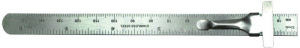 [ EX55677 ] Excel 6&quot; steel ruler/metalen latje 152mm/6inch