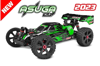 [ PROC-00288-G ] Team Corally ASUGA XLR 6S - RTR - Green - Brushless Power 6S - No Battery - No Charger