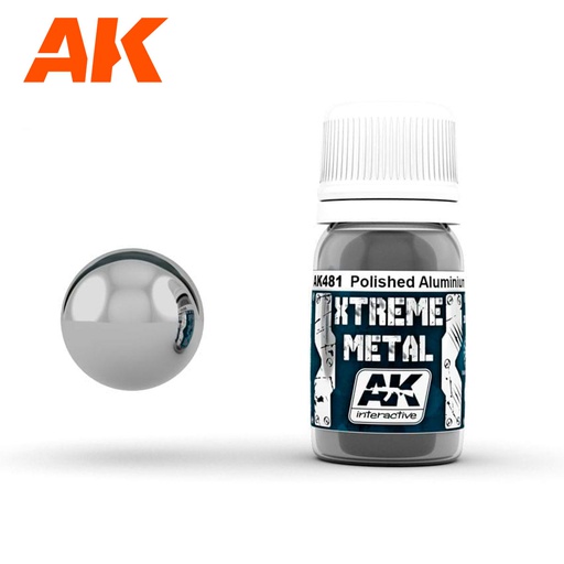 [ AK481 ] Ak-interactive Xtreme metal polished aluminium